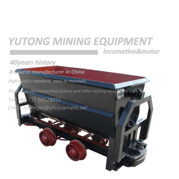 Narrow-Gauge Bucket-Tipping Mining Wagons with 1.8 Ton Capacity