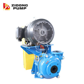 ZHR rubber liner slurry pump