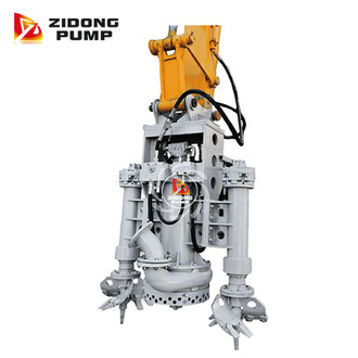 ZJQ excavator hydraulic submersible sand pump