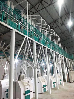 100TPD Corn Flour Milling Plant – High Efficiency Maize Processing Line
