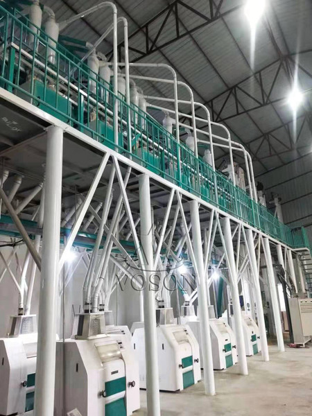 100TPD Corn Flour Milling Plant – High Efficiency Maize Processing Line