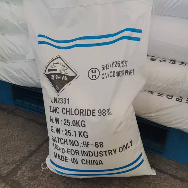High-Purity Zinc Chloride (ZnCl₂) – Industrial Grade