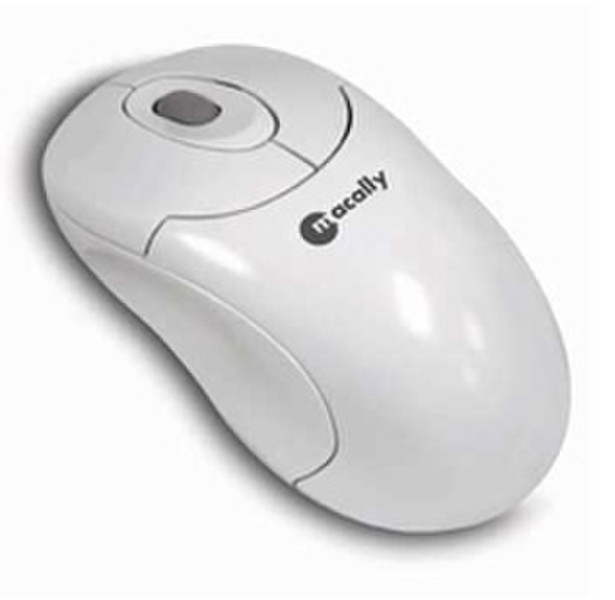 Macally USB Wireless Optical Mouse RF Wireless Optical White mice