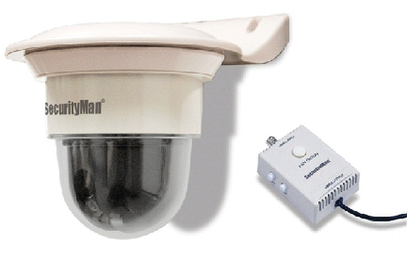 Macally Outdoor/Indoor Pan Control Color Dome-Camera Kit