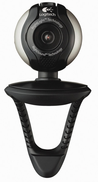 Logitech QuickCam® Communicate STX™ 1.3МП 640 x 480пикселей USB Черный, Cеребряный вебкамера