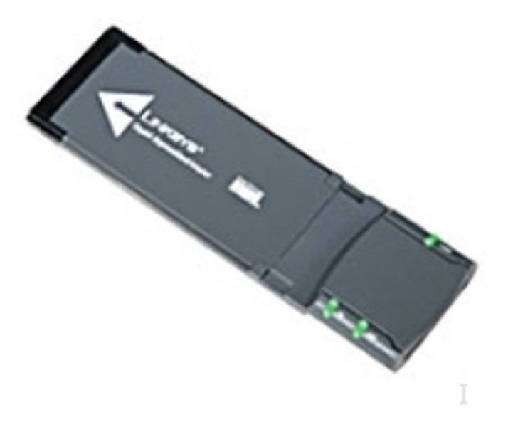 Linksys Gigabit ExpressCard Adapter 1000Mbit/s Netzwerkkarte