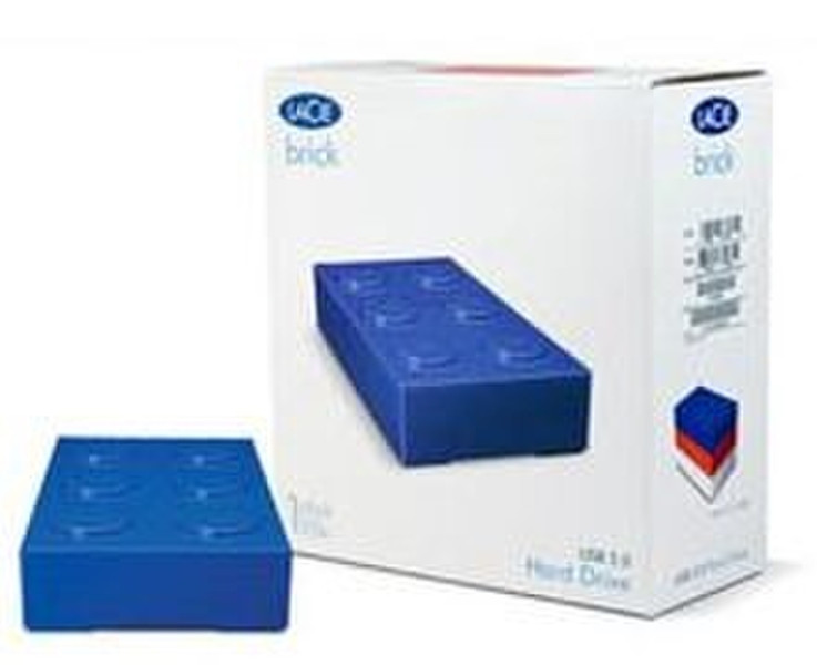 LaCie Brick Desktop Hard Drive 320GB Blue 2.0 320ГБ Синий внешний жесткий диск