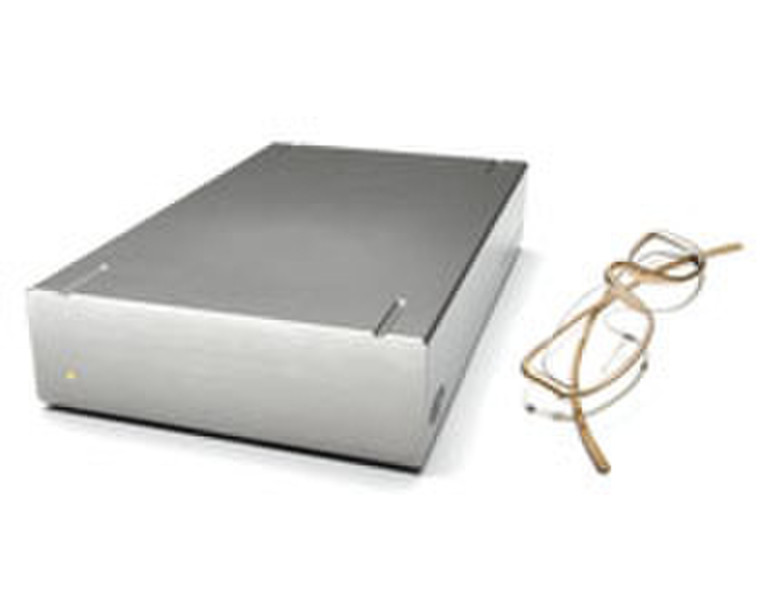 LaCie Hard Drive, Design by F.A. Porsche 500GB 2.0 500GB Silber Externe Festplatte