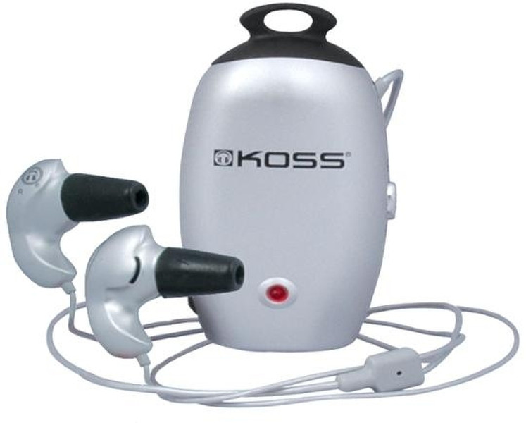 Koss QZ77 Binaural Wired Black,Silver mobile headset