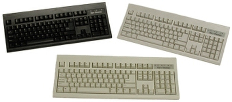 Keytronic KT800U2 USB QWERTY Black keyboard