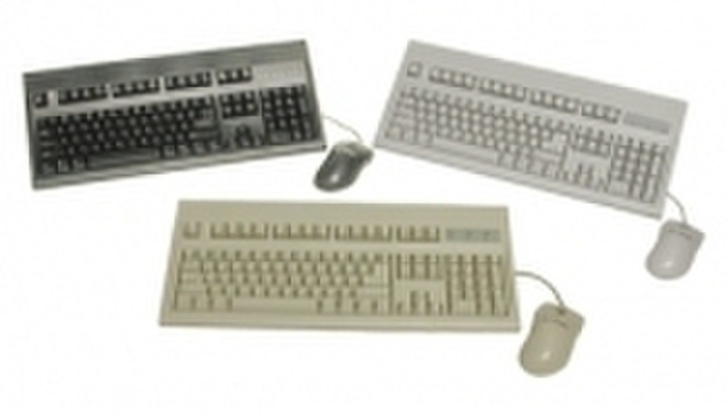 Keytronic E03601OPTMSE5PK-C PS/2 Beige keyboard