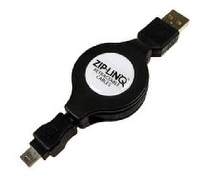 Keyspan Mini USB 2.0 Cable (A-B 5 Pin) 1.2m 1.2m Schwarz USB Kabel