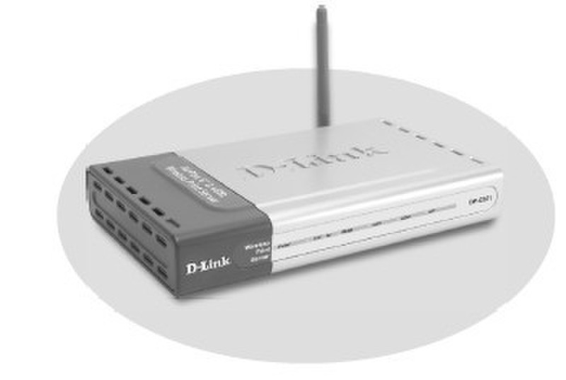 D-Link 3-Port Wireless Print Server With 2 USB Ports, 1 Parallel Port & 802.11g WLAN Wireless LAN print server