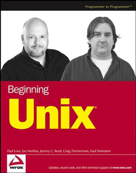 Wiley Beginning Unix 480pages software manual