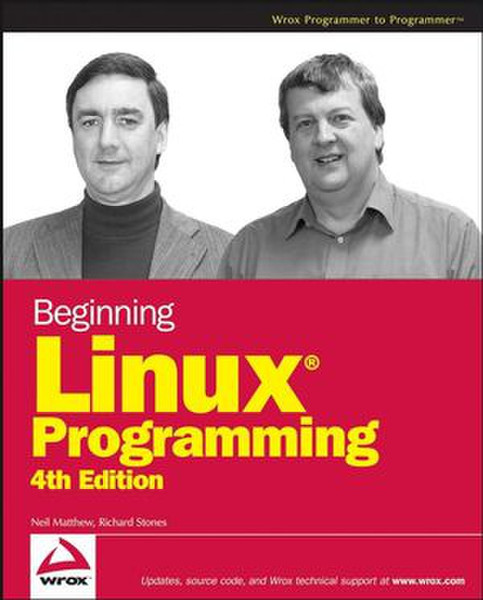 Wiley Beginning Linux Programming, 4th Edition 816страниц руководство пользователя для ПО