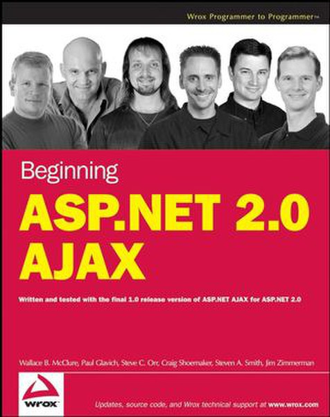 Wiley Beginning ASP.NET 2.0 AJAX 344страниц руководство пользователя для ПО