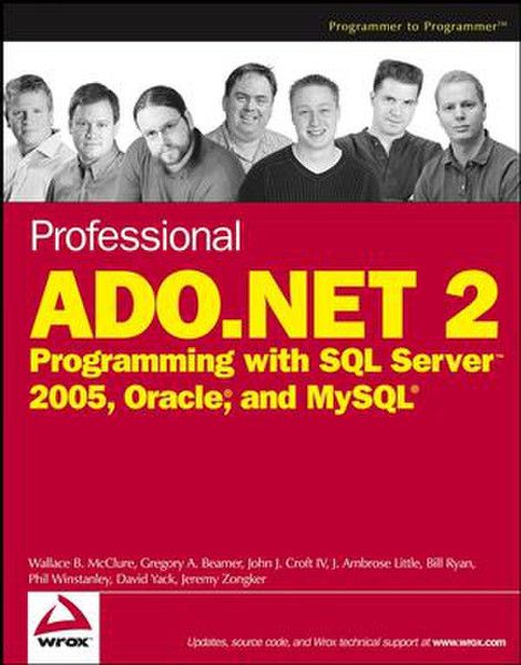 Wiley Professional ADO.NET 2: Programming with SQL Server 2005, Oracle, and MySQL 648pages software manual