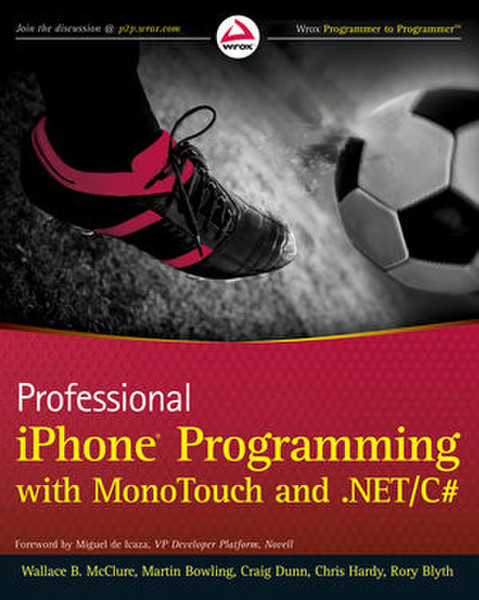 Wiley Professional iPhone Programming with MonoTouch and .NET/C# 384pages software manual