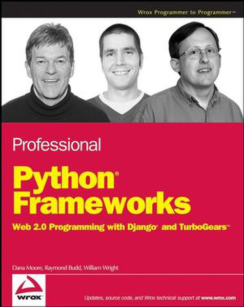 Wiley Professional Python Frameworks: Web 2.0 Programming with Django and Turbogears 420pages software manual