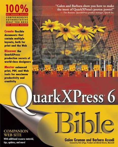 Wiley QuarkXPress6 Bible 1024pages software manual