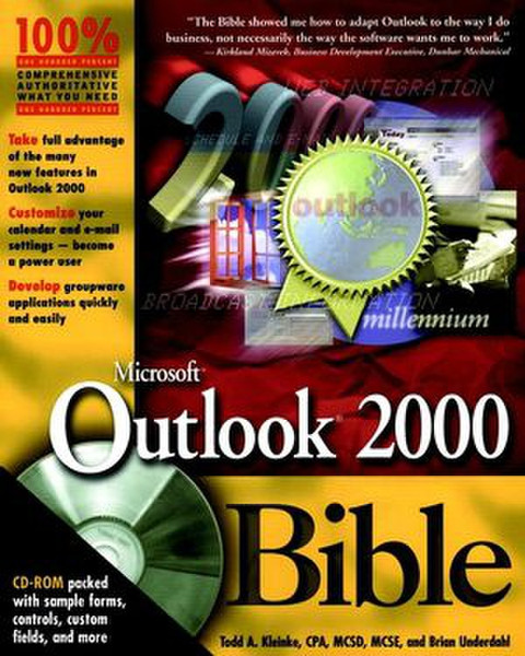 Wiley Microsoft Outlook 2000 Bible 672pages software manual