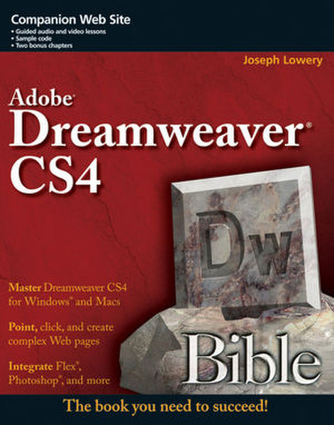 Wiley Dreamweaver CS4 Bible 1296Seiten Software-Handbuch