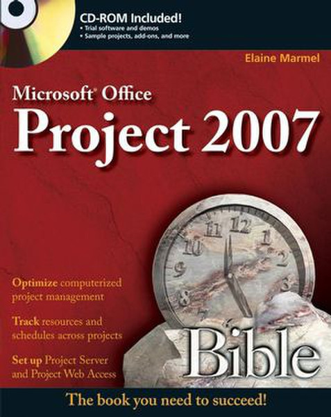 Wiley Microsoft Project 2007 Bible 960pages software manual