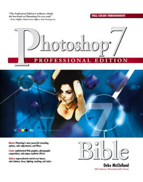 Wiley Photoshop 7 Bible, Professional Edition 672pages software manual