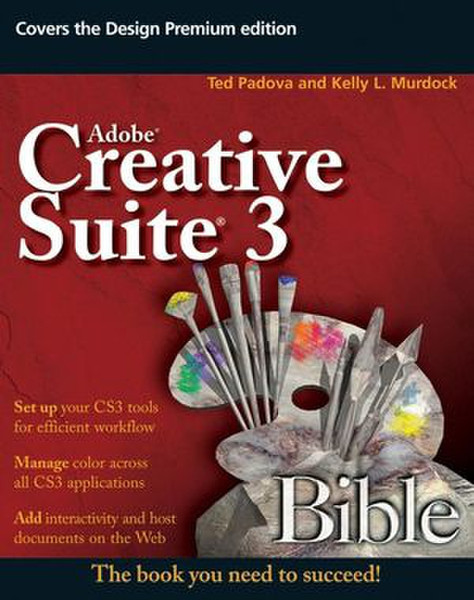 Wiley Adobe Creative Suite 3 Bible 1296страниц руководство пользователя для ПО