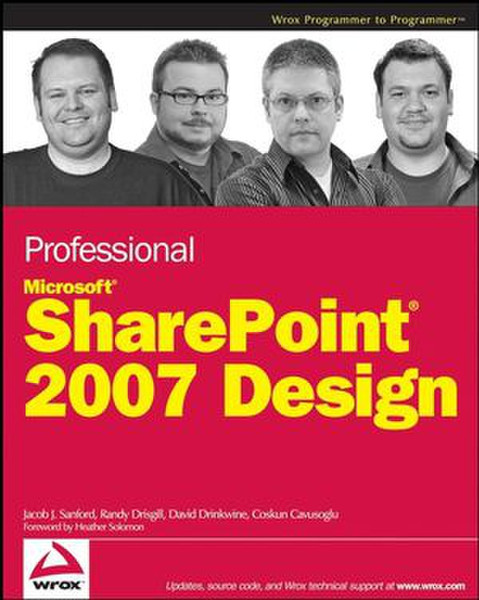 Wiley Professional SharePoint 2007 Design 648pages software manual