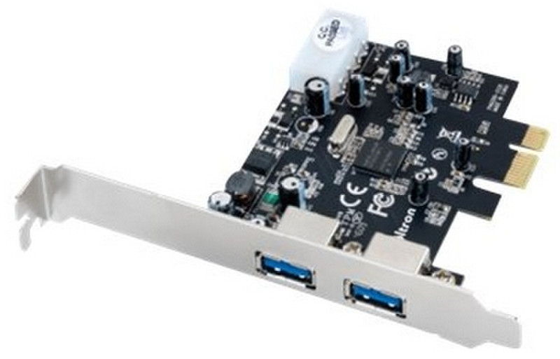 Ultron PCI-E 2x USB 3.0 Eingebaut USB 3.0 Schnittstellenkarte/Adapter