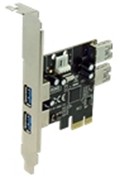 Ultron PCI-E 4x USB 3.0 Eingebaut USB 3.0 Schnittstellenkarte/Adapter