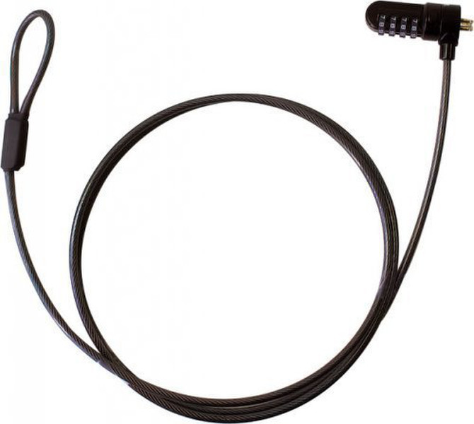 Targmex 2.1m Locks 2.1м Черный кабельный замок