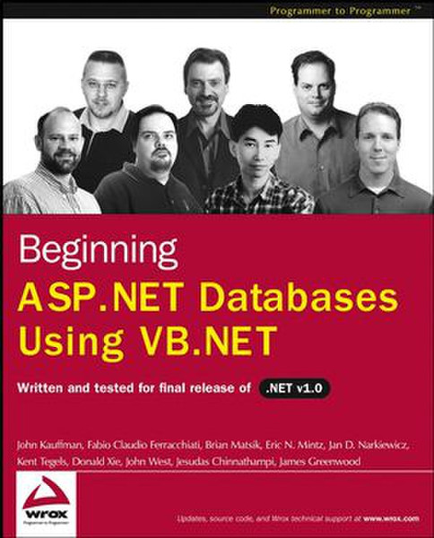 Wiley Beginning ASP.NET Databases Using VB.NET 480pages software manual