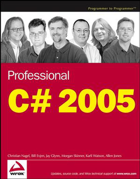 Wiley Professional C# 2005 1416страниц руководство пользователя для ПО