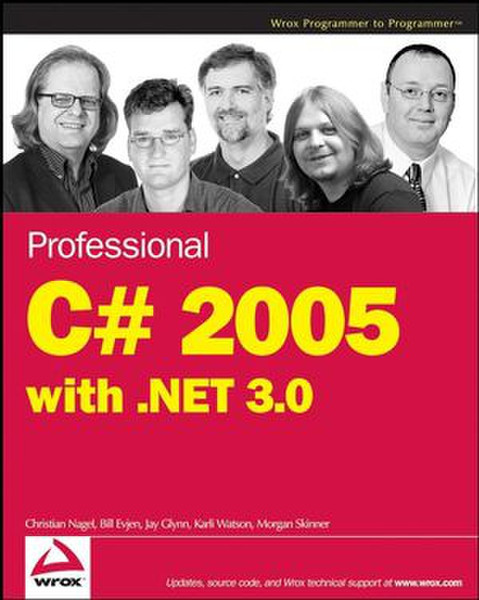 Wiley Professional C# 2005 with .NET 3.0 1800страниц руководство пользователя для ПО