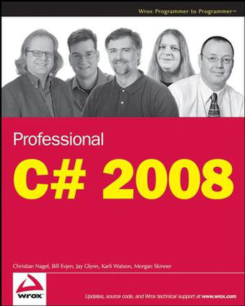 Wiley Professional C# 2008 1848страниц руководство пользователя для ПО