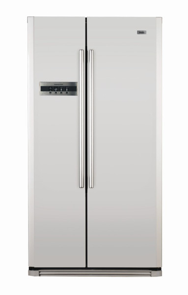Haier HRF-660SAA freestanding 530L A+ Stainless steel side-by-side refrigerator