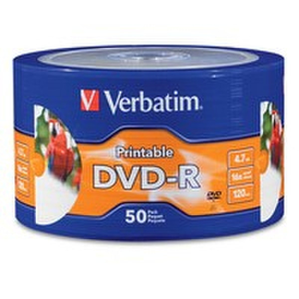 Verbatim DVD-R 4.7GB 16x 4.7ГБ DVD-R 50шт