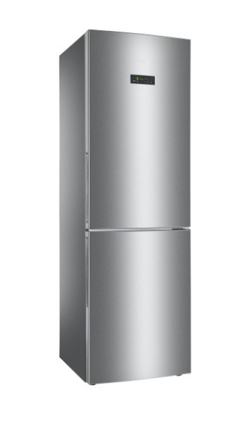 Haier CFD-733CX freestanding 230L 80L A++ Stainless steel fridge-freezer