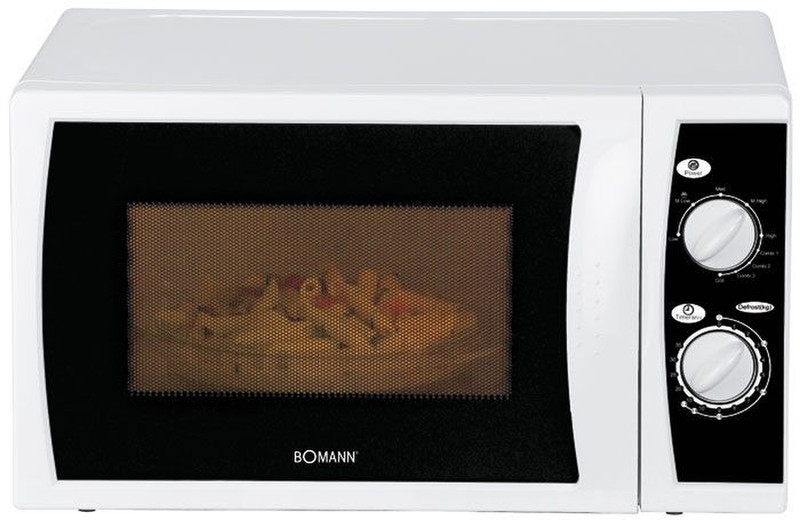 Bomann MWG 2227 CB 17l 700W Schwarz, Weiß