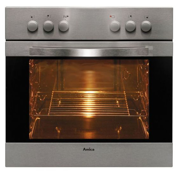 Amica EHE 12403 E Electric 58L Stainless steel