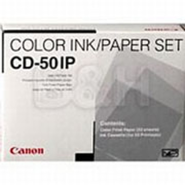 Canon Inktcartridge & papier CD-50IP inkjet paper
