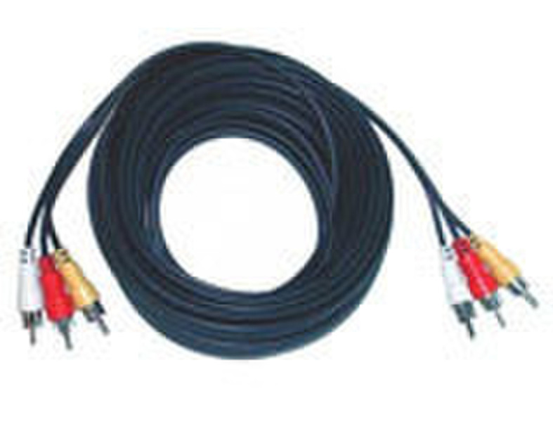 Infocus Composite Audio/Video Cable 9м 3 x RCA Черный композитный видео кабель
