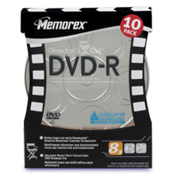 Imation DVD-R Director’s Cut 4.7GB DVD-R 10pc(s)