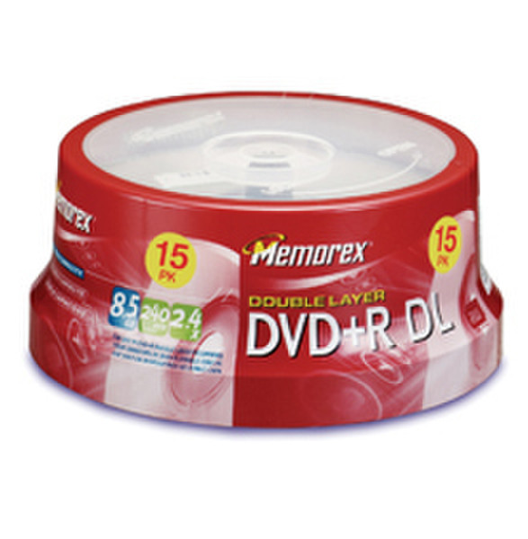 Imation DVD+R Double Layer 15 Pack 8.5GB DVD+R DL 15Stück(e)