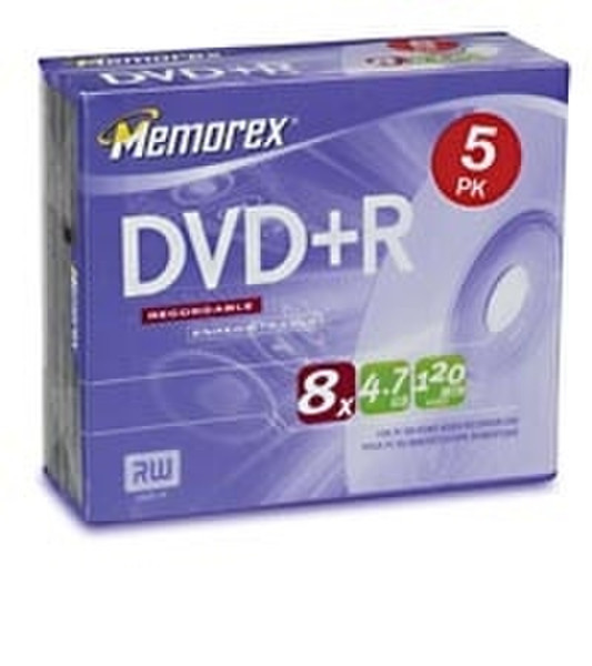 Imation DVD+R 5 Pack 4.7GB DVD+R 5pc(s)