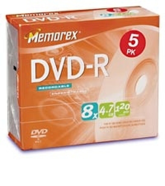 Imation DVD-R 5 Pack 4.7GB DVD-R 5pc(s)