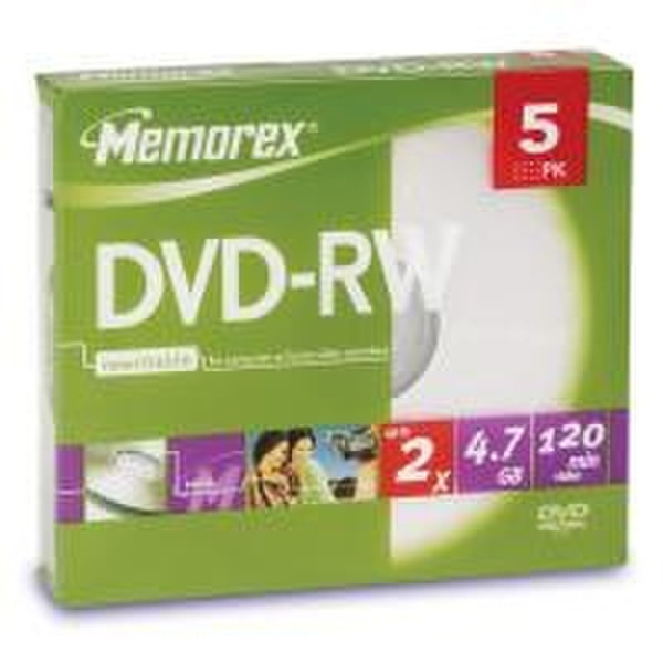 Imation DVD-RW 5 Pack 4.7GB DVD-RW 5Stück(e)