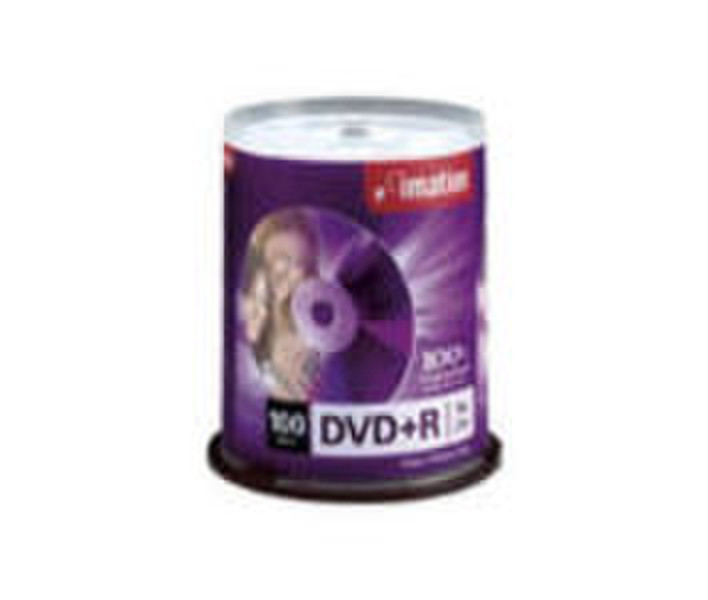 Imation DVD+R 16x 100pk Spindle 4.7GB DVD+R 100Stück(e)